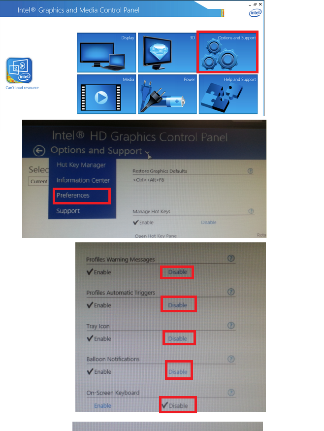 Как установить intel graphics control panel без магазина